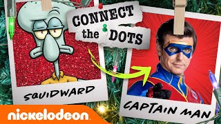 How to Get from Squidward ➡️ to Captain Man! 📌 | Connect the Dots