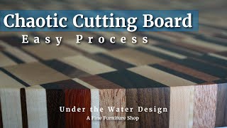 A Simple Chaotic Cutting Board (Beginners Process)