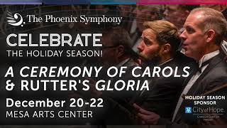 A Ceremony of Carols \u0026 Rutter's Gloria Rehearsal | 2024/25 Season