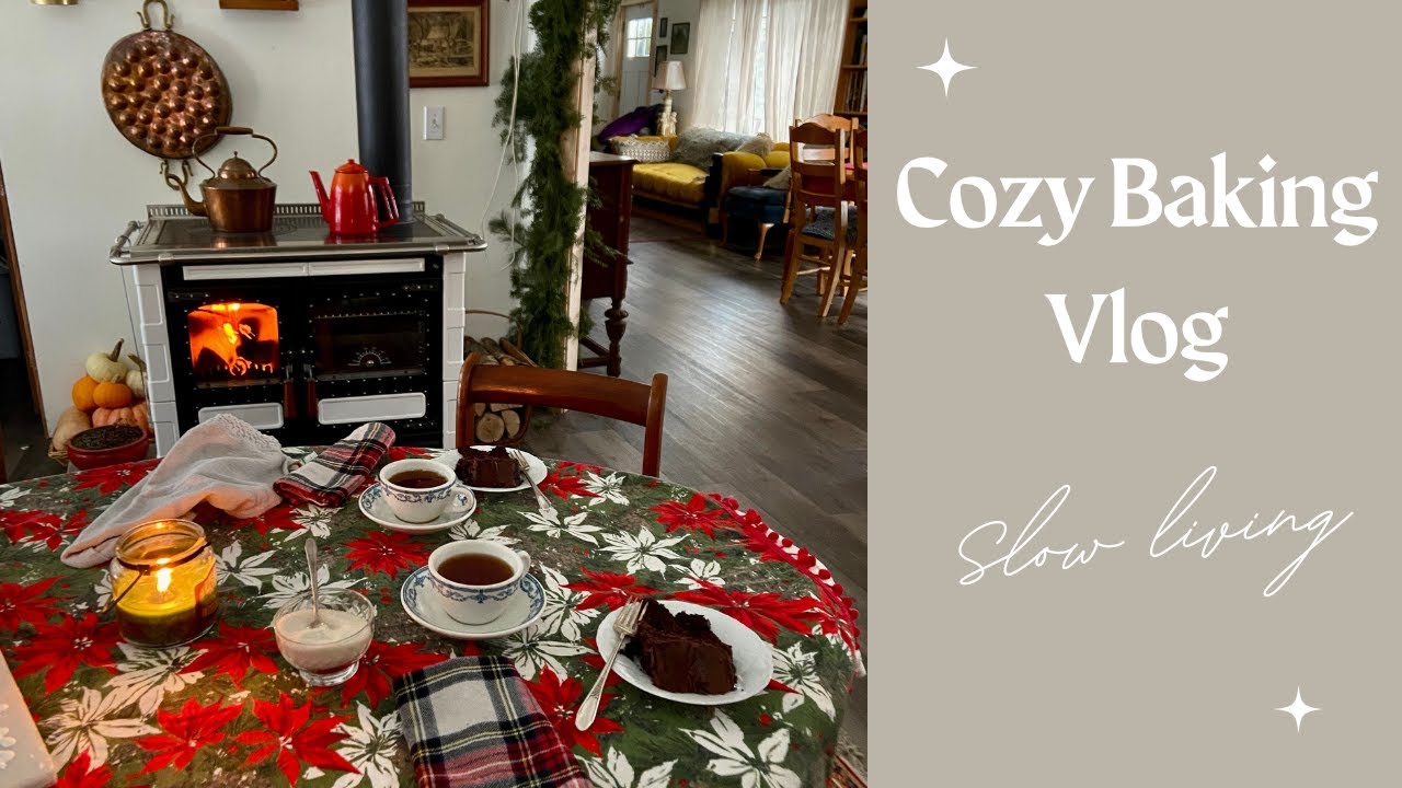 Cozy Baking Vlog Slow Living Youtube