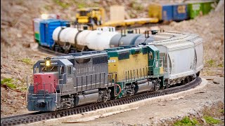 Dave Weber's Massive G Scale Tehachapi Loop The Mojave Sub