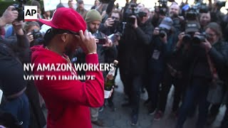 New York Amazon workers vote to unionize