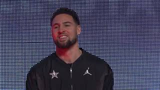 Warriors Introduced at 2019 NBA All-Star Game