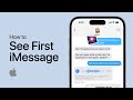 How To See First iMessage Without Scrolling - Guide