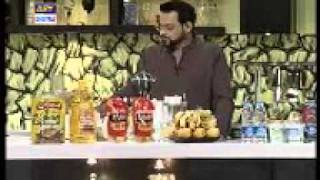 Aamir Liaquat Hussain Cooking Show @ ARY DIGITAL Recipie Aamir Liaquat Koftay, 01 2