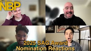 Our Live Reactions To The 2025 Screen Actors Guild (SAG) Award Nominations