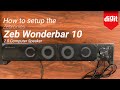 How to setup the Zebronics Zeb Wonderbar 10 USB Powered 2.0 Computer Speaker With RGB Light