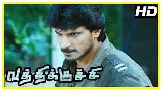 Vathikuchi Movie Scenes | Sampath Raj recollects his encounter with Dileepan | Ravi Mariya
