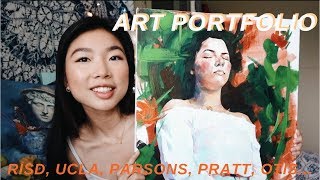 Accepted Art Portfolio // RISD, UCLA, PARSONS, AND MORE