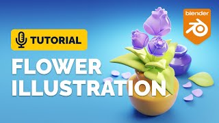 Blender Flower Pot Tutorial | Polygon Runway