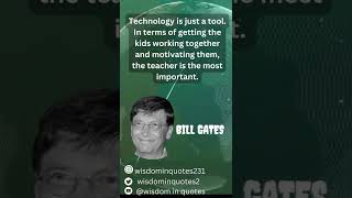 Bill Gates Quotes that will inspire and motivate you |  Wisdom in Quotes | Quotes in English