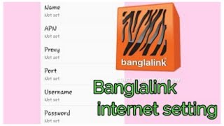 How to setup Banglalink 4g internet settings 2021 || BL APN