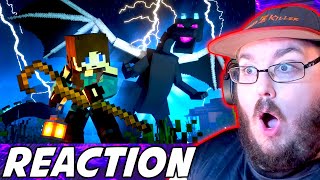DRAGON EGG: THE STORM - Alex and Steve Life (Minecraft Animation) REACTION!!!