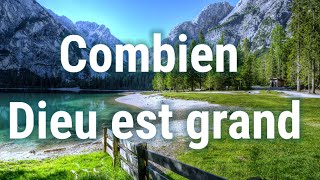 combien Dieu est grand , instrumental