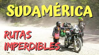 🛣 5 RUTAS que te harán SOÑAR con SUDAMÉRICA en MOTO 🌎🏍 // Rolombian Travel