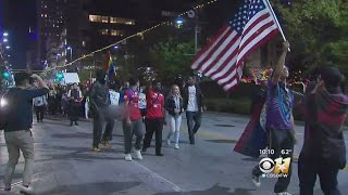 Post-Election Protests Disrupt Peace Of Downtown