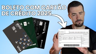 Pagar BOLETO com CARTÃO DE CRÉDITO! É possível? Vale a pena?