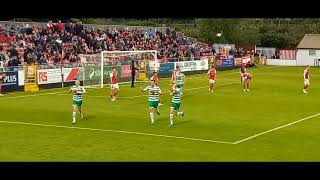 Aaron Greene goal - St Patrick's Athletic v Shamrock Rovers - Richmond Park