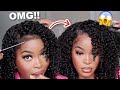 WOW! 😱4C EDGES!! This is MY NATURAL HAIR IDC😻 NEW HD Lace front Wig ft Iseehair