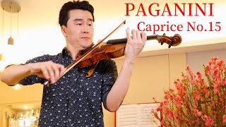 Paganini, 24 Caprices for Solo Violin, Op.1, No.15, Wang Liang (帕格尼尼24首小提琴隨想曲——王亮）