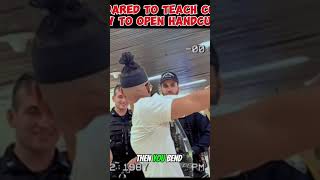 HE DARED TO TEACH COPS HOW TO OPEN HANDCUFFS