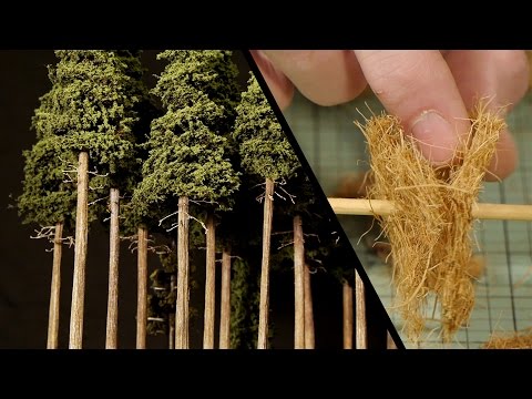 Tall Forest Pine Trees – Model Railroad Scenery Tall Forest Pine Trees – Model Railroad Scenery