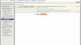 Creating an Assessment Plan in Taskstream