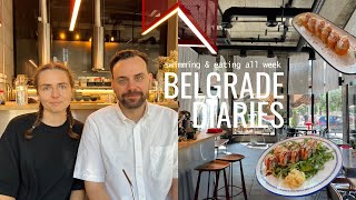 Belgrade diaries I the week of swimming pools, cooking, and melting