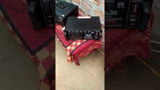 BHARAT ELECTRONIC 80 WATT AMPLIFIER SOUND TESTING WITH 100 WATT AHUJA SPEAKER.