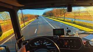 POV Truck Driving Europe - Beautiful Belgian Roads