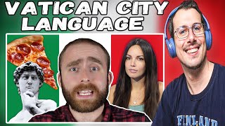 Italian Reacts to an American Reviewing The Italian Language 🇮🇹😂