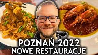 POZNAŃ 2022: NOWE GASTRO ODKRYCIA - polecam restauracje i dobre jedzenie w Poznaniu  GASTRO VLOG 473