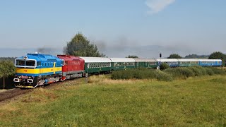 Vlaky Slovensko - Premiéra Hybridu SVV 750.182-8 na jazde S Okuliarnikmi do Raja #train #railway