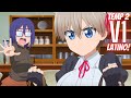 Cuando haces que tu amiga cumpla tus fetiches | Uzaki-chan wa Asobitai Temp 2 Cap 1 (Español latino)