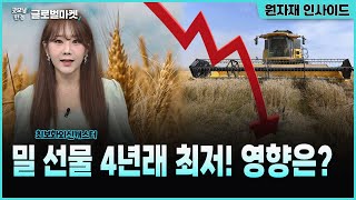 [#당잠사외전] 빵지순례 떠나시는 분들! 호재요 호재? 밀 가격 하락세로 밀가루 가격도 떨어지는지 주목해보자구요 (●'◡'●) | 원자재 인사이드 | 굿모닝한경글로벌마켓