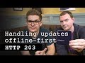 Handling updates offline-first - HTTP 203