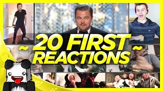 Leonardo DiCaprio wins THE OSCAR 2016 - BEST REACTIONS MASHUP (20 First Reactions) / PANDA REACTS