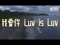 贺仙人 - 我爱你 Luv Is Luv「我 对你的爱就像河流 穿越平原和山丘」【動態歌詞/Lyrics Video】