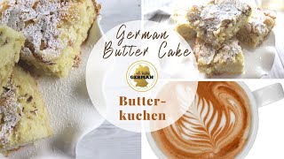 German Butter Cake - Butterkuchen