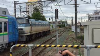 2016/6/25 東京メトロ千代田線16000系甲種 安城駅にて