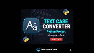 Python String Methods Tutorial: Upper, Lower, Swapcase & Title Case | Text Formatter Tool with Pytho