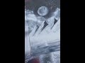 painting a mountain scene with only white paint learnwithme spraypaint art