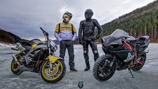 R1 on Ice again! Stunt on ice! - The Zetea Lake Project - Trailer HD - Wolves on Ice