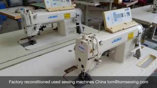 Factory reconditioned sewing machines juki brother yamato tomsewing juki ddl 5550-7