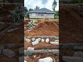 Bungalow construction.Foundation walling completed.Backfill commencing #construction #kenyahomes