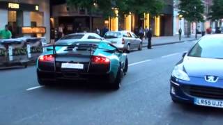 Massive 600+ Hp Lamborghini Burnout in UK Streets