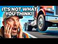 The Real Reason Truck Wheels Don't Touch The Ground