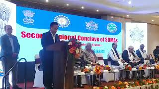 CM PS Tamang speech during the inauguration ceremony of Second Regional Conclave of SDMAs