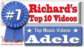 Adele - Cold Shoulder #7 on Richard's Top 10 Adele Music Videos - Watch All 10