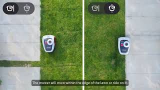 Navimow by Segway - How to create a map with different boundary types